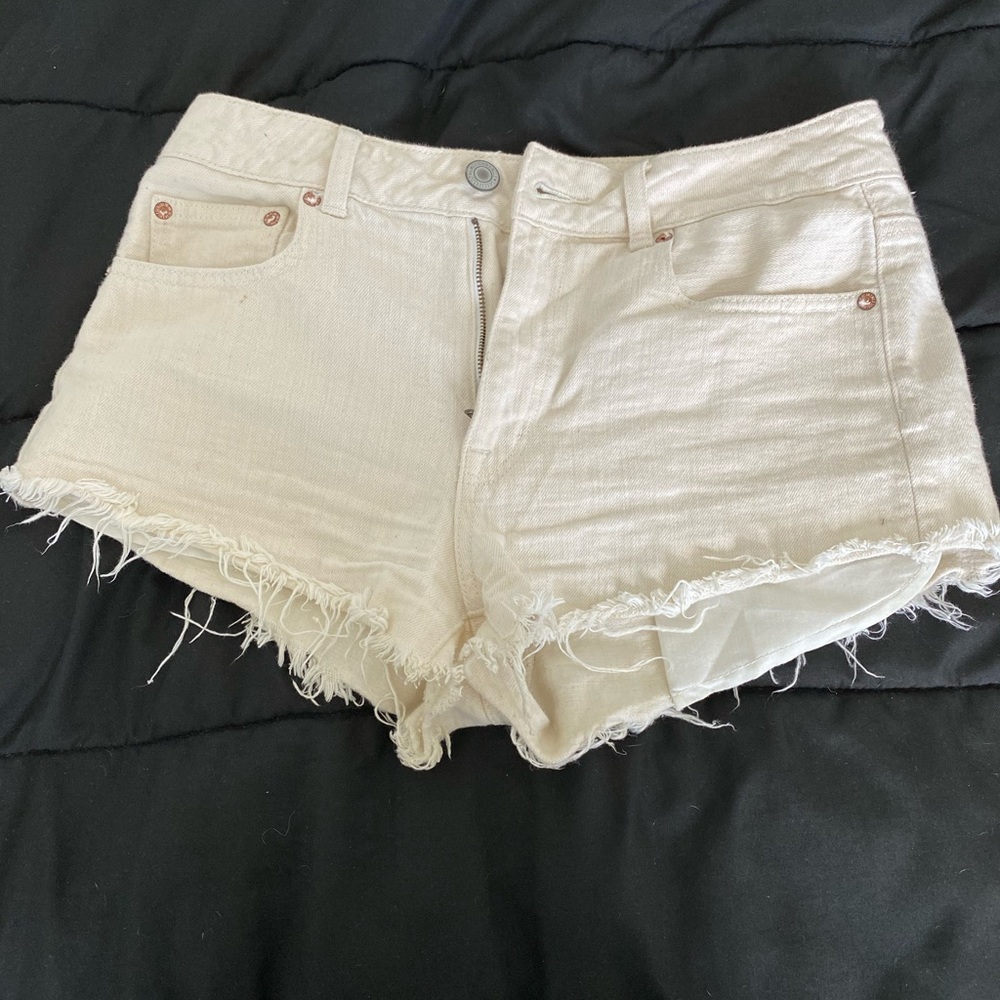 American Eagle stretch festival high rise shorts